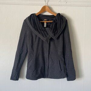 Lucy zip/snap yoga jacket